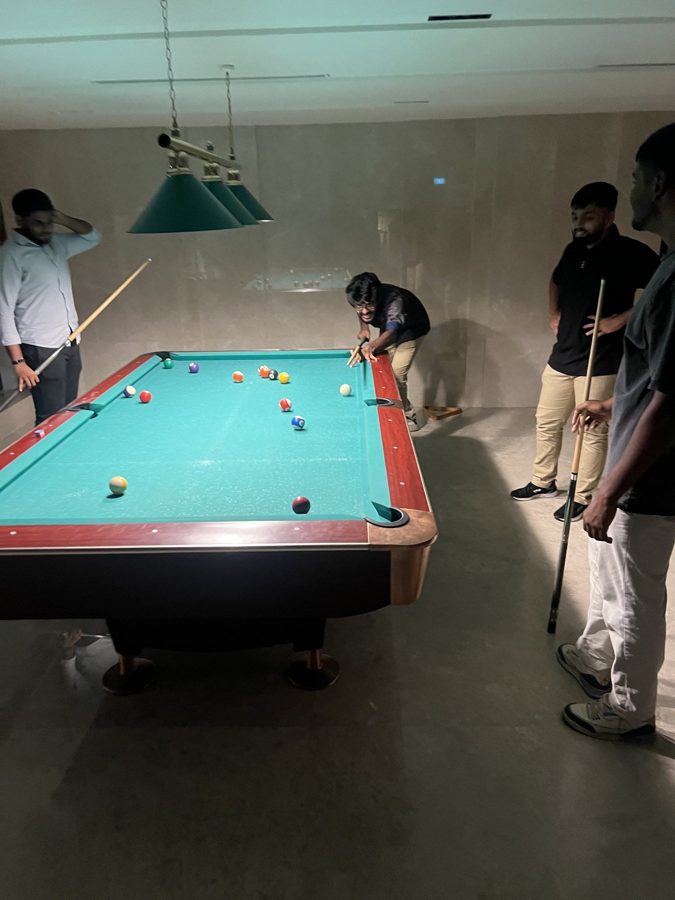 The monthly Codax pool tournament