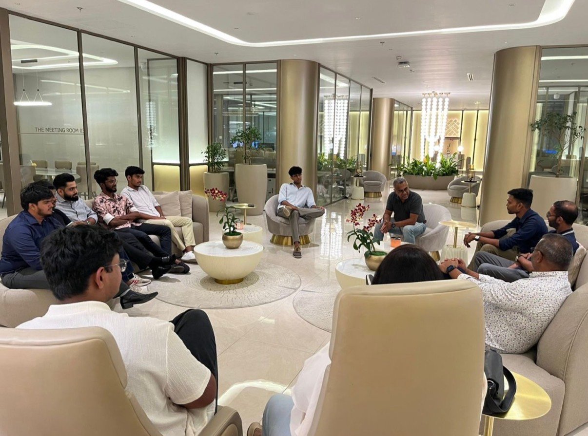 The Codax team in an evening session